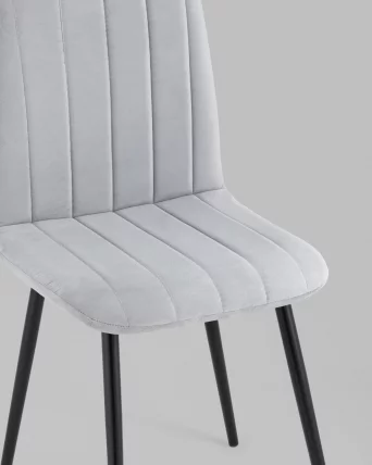 Стул Еасй велюр Светло-серый / Easy_7